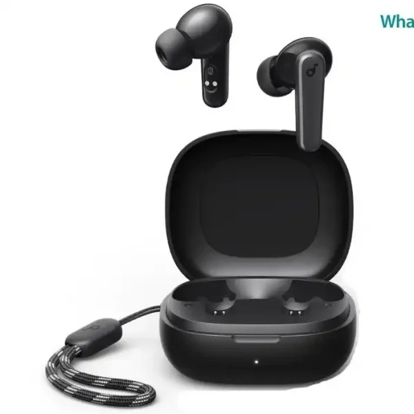 هدفون بی سیم انکر مدل soundcore R50i دارای گارانتی ۱۸ ماهه شرکت ایستا . به اپلیکیشن وصل می شود . رنگ مشکی